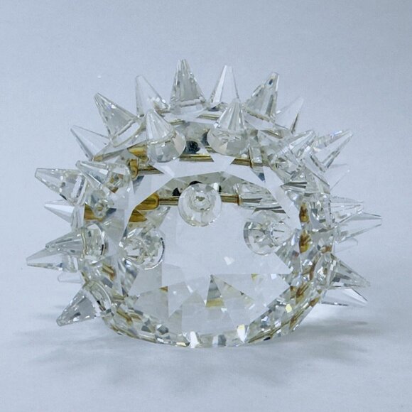 SWAROVSKI Silver Crystal Figurine Hedgehog/Porcupine ART 7630 NR 050 Original Bx - Picture 7 of 14